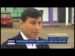 Efraín Bueno ofrece saneamiento el 100% en El Milagro