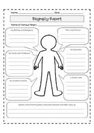 Biography Research Biography Projects Informational Writing School Reading