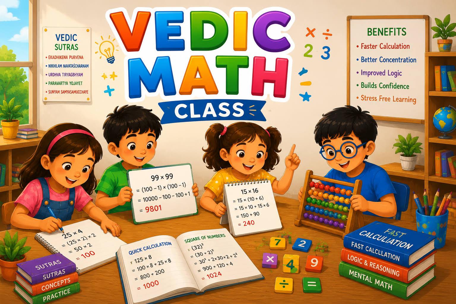 Abacus & Vadic Math product image
