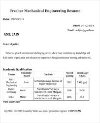 A general resume example you can copy, adjust, and use in. 16 Resume Format Diploma Freshers