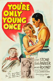 You Re Only Young Once Is It Over Yet You Re Only Young Once Mgm 1937 One Sheet 27 Film Posters Vintage Lewis Stone Movie Posters Vintage
