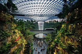 Wsss), serves singapore, being one of the largest aviation hubs in asia and one of the busiest airports in the world with more. Jewel Changi Airport Singapur 2019 Structurae