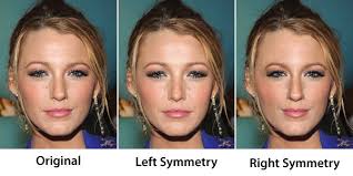 Face Symmetry Of Celebrities Face Symmetry Face Unique Beauty Products