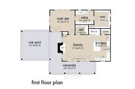 Simple rectangle ranch home plans. 10 Small House Plans With Open Floor Plans Blog Homeplans Com