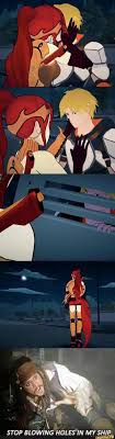 Why You Do This To Me Pyrrha Why Rwby Anime Rwby Memes Rwby