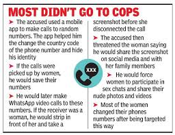 If you — or someone you know — gets a letter like this, report it immediately to your local police, and the fbi. Nude Video Caller From Rohtak Blackmailed 500 Women Arrested Ghaziabad News Times Of India