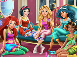 Check spelling or type a new query. Disney Princesses Pyjama Party My Cute Games