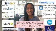 I looked into EVERY Remote Online Notary (RON) company| Here is ...