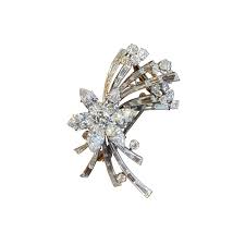 diamond brooch
