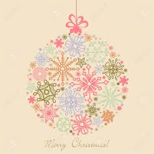 Find vectors of christmas background. Retro Christmas Ball Made Of Snowflakes Boho Colors Royalty Free Cliparts Vectors And Stock Illustration Image 10996401