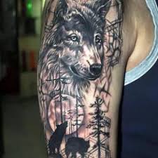 100 Best Tattoo Ideas For Men Wolf Tattoo Sleeve Wolf Tattoos Men Best Sleeve Tattoos