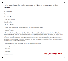 Pick members who are good writers. How To Write An Application For The Bank Manager To No Objection For Closing