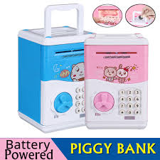 Ships free orders over $39. Kids Electronic Piggy Bank Atm Password Money Coin Automatic Safe Saving Box Toys Alexnld Com