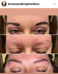 Brows and bright whites