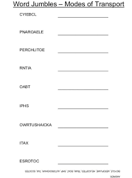 Word Jumble Attachments Word Jumble Animals Word Jumble Fruits Word Jumble Words Jumbled Mode Of Transport