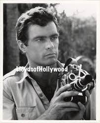 Gardner Mckay Handsome Hollywood TV Actor Hunk Adventures in Paradise  Captain of His Ship Photograph 1960