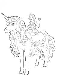 This collection includes mandalas, florals, and more. Barbie With Unicorn Coloring Pages Barbie Horse Coloring Pages Coloring Pages For Kids And Adults