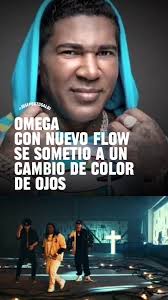 El Dominicano Antonio Peter de la Rosa conocido por su nombre artístico  Omega El Fuerte, se sometió a la operación de despigmentación con lacer  para cambiar el color de sus ojos. #rd #dominicanos ...