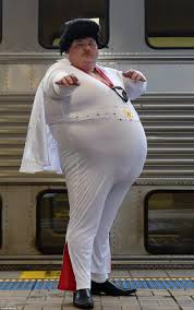 Elvis Impersonators Board Train For Festival To Commemorate The King Elvis Impersonator Elvis Commemoration