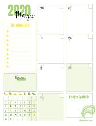 Kiedy będzie można zrobić zakupy? Tygodniowy Kalendarz 2020 Na Marzec Motywujacyplaner Do Druku Pdf Planner Printables Free Printable Planner Planner