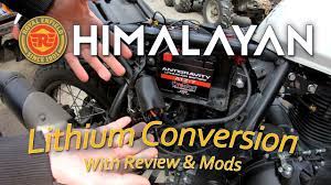 Himalayan Dead Battery Converted To Antigravity Lithium Atz 7 Mods Youtube