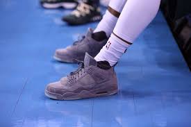 Gary payton ii, hoping to make the warriors roster in training camp: Gary Payton Ii S Kaws Air Jordan Ivs Don T Matter Complex