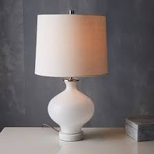 West Elm Rejuvenation Colored Glass Table Lamp Small Westelm In Light Yellow Or Blue 169 Glass Table Lamp Lamp Table Lamp