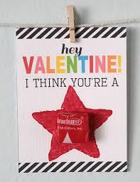 Just add the makings for a s'more! Diy Valentine Cards For Classmates Vallentine Gift Card
