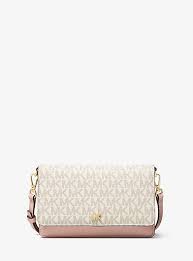 Maybe you would like to learn more about one of these? Logo And Leather Convertible Crossbody Bag Michael Kors