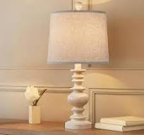 BOBOMOMO Resin 20.5" Farmhouse Lamps for Bedrooms Retro Side Table Lamps  Bedside Lamp for Side Nightstand Living Room,Suitable for Decorating Small  ...