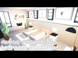Modern Minimalistic Futuristic House Bedroom Speed Build Roblox Adopt Me Youtube Futuristic Home Cute Room Ideas My Home Design