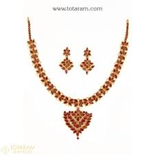 13 242 просмотра • 22 янв. 22k Gold Rubies Emeralds Sets Indian Gold Jewelry Buy Online
