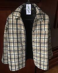 Balenciaga Padded Flannel Jacket Grailed