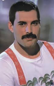 Well, maybe it doesn't have much to do with Freddie, but the fact remains  that at least one of the two photos (the black and white one) is extremely  famous, practically an