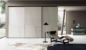 Armadio Scorrevole Anta Diagonal Bianco Arredamento Design Della Camera Da Letto Idee Per Decorare La Casa