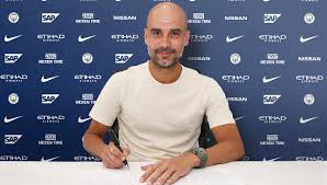 Después de esta campaña, este jueves se anunció que pep extendió su contrato con el club hasta 2021. Football News Pep Guardiola Signs Contract Extension At Man City Until 2021 Sport360 News