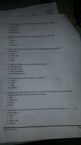 Uji Kompetensi Menjahit Minggu 13 Januari 2019 Soal Pertanyaan Dan Kunci Jawaban