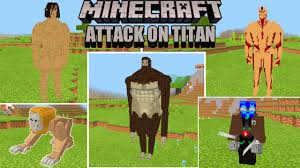 The aim of this mod is to provide a fun way to get around large builds like cities. Attack On Titan Addon Mod In Minecraft Pe Bedrock 1 16 For Android Pc Download Mediafire 3d Titans Youtube