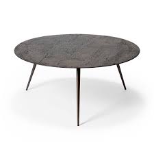 Ethnicraft oak thin coffee table. Coffee Tables