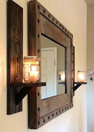 Our lighting fixtures include wrought iron chandeliers , pendants , sconces , outdoor lights , and more! Rustic Wall Candle Holders Ideas On Foter