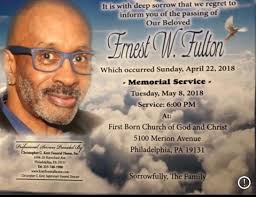 Ernest W. Fulton Jr. Obituary