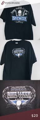 Daytona Bike Week 2008 T Shirt 3xl Daytona Florida Bike Week 2008 Black T Shirt Size Men S 3x In Good Used Condition No Flaws In 2020 Bike Week Black Tshirt T Shirt
