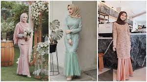 Trend model kebaya muslim modern terbaru 2021. 10 Kebaya Duyung Aneka Warna Buat Kondanganmu Di 2020 Ini Bikin Efek Langsing