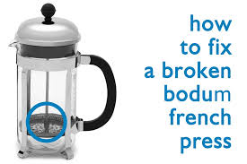 Fill only halfway, then stir. Bodum French Press Defect
