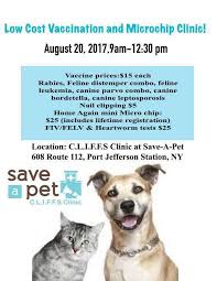 Port jefferson station, ny 11776. Low Cost Vaccine Clinic Petfinder Event Calendar