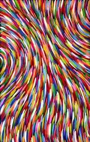 Aboriginal Artwork By Raelene Stevens Sold Through Coolabah Art On Ebay Aboriginal Artwork Repetition Art Colorful Art