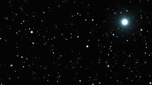 Black background with white stars. Shutterstock