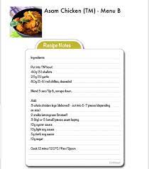 Assam Chicken Thermomix Recipes B Recipe Thermomix