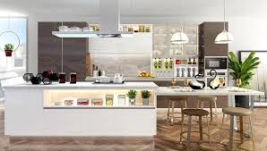 We have been the go to supplier for easy shopping, great service and low why buy our rta cabinets? Straight Line Kitchen With Island Oppeinhome Com Straight Kitchen Kitchen Bar Design Bathroom Cabinets Designs
