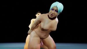 巨根ふたなりは太った男とセックスし、女の子は彼女のボーイフレンドのお尻を破壊します!